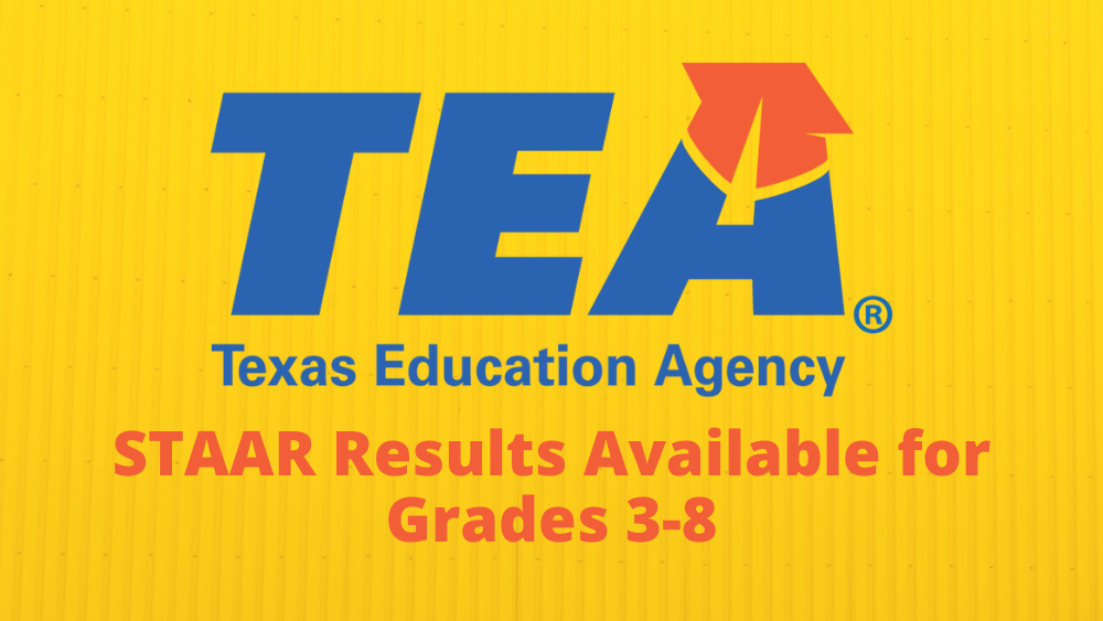 TEA STAAR Results Available for Grades 3-8