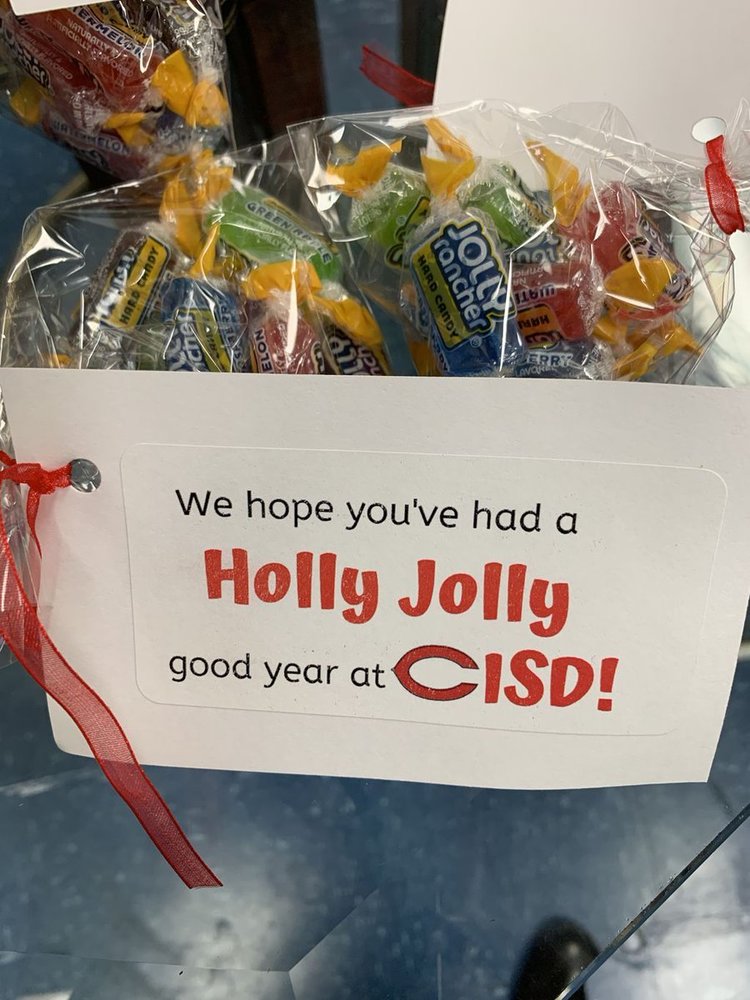 We hope you've had a Holly Jolly good year at CISD
