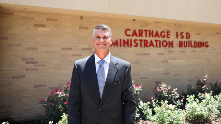 Bart Blair, new Carthage ISD Chief Financial Officer