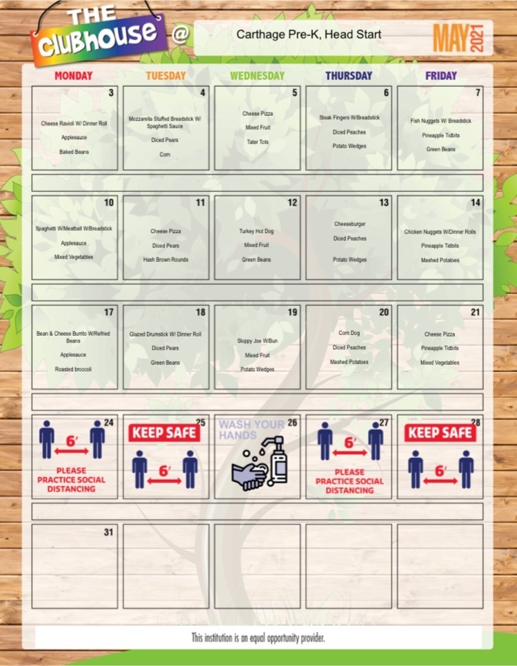 lunch menu