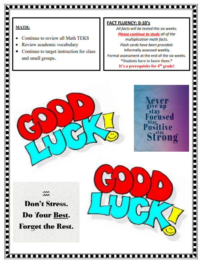 3rd Grade HSC - Week 12 - Page 2