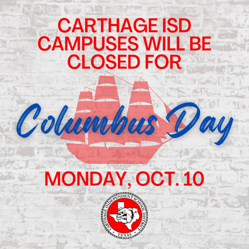 Columbus Day Closure October 10