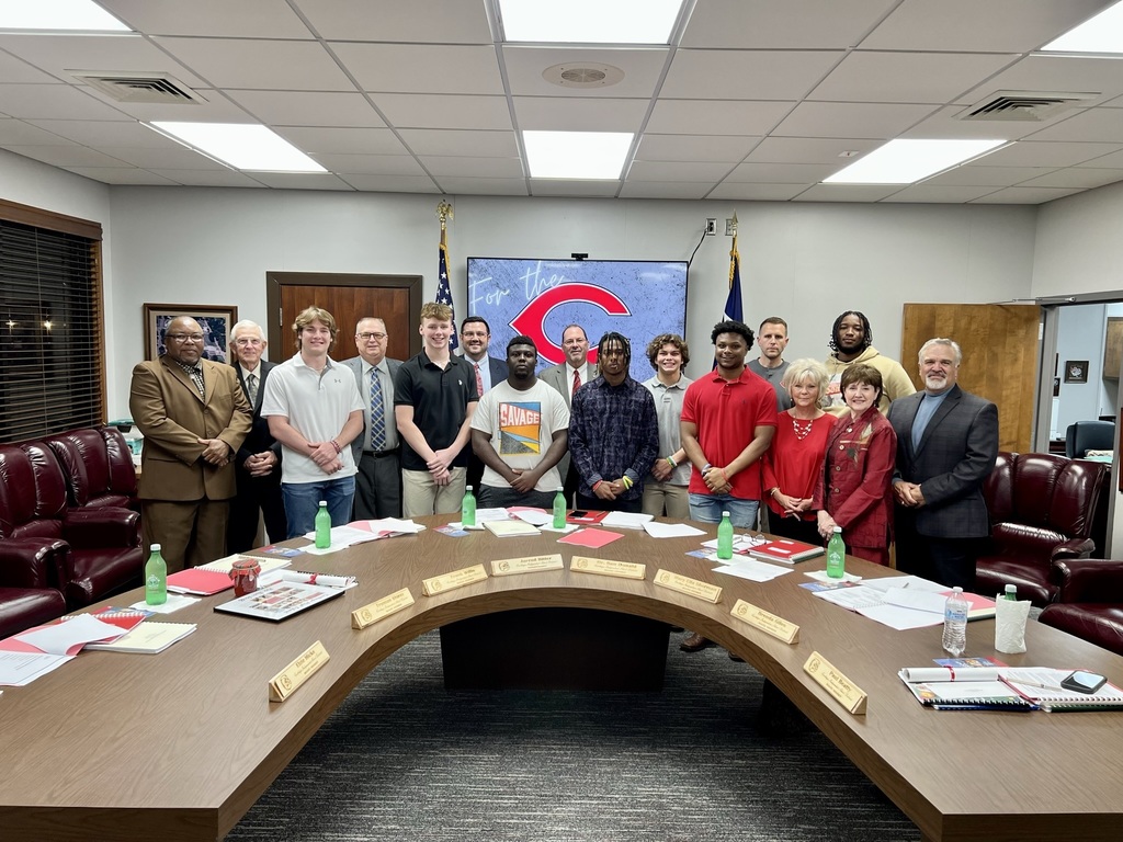Carthage ISD School Board Recognizes Bulldog Football