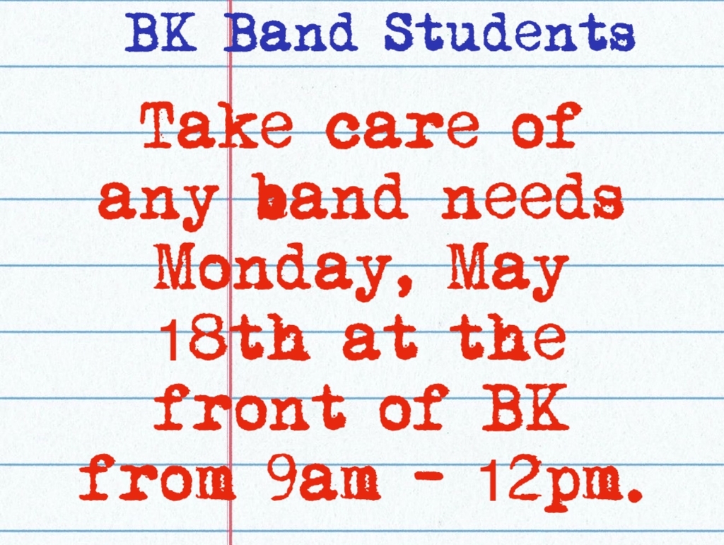 BK Band News