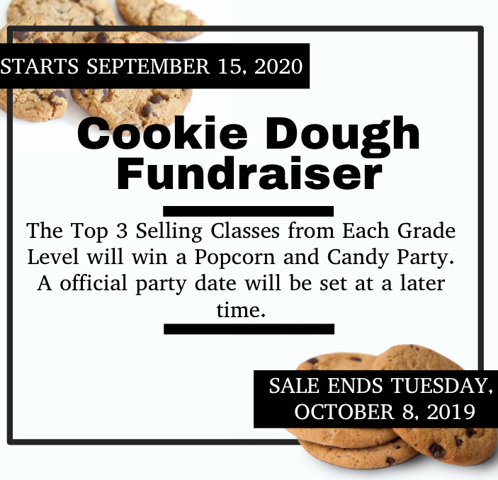 Cookie dough fundraiser 